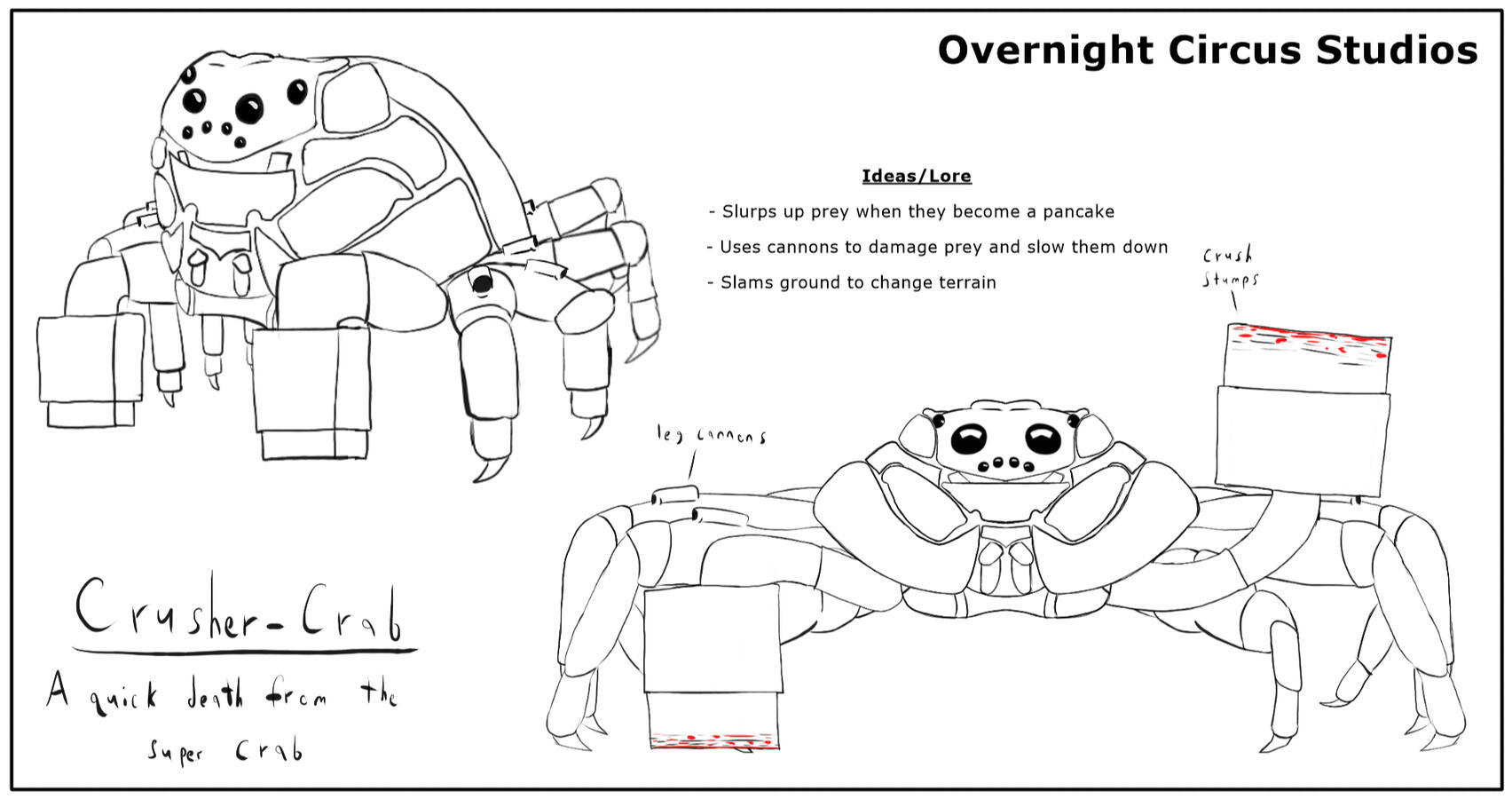 Crab Monster Concept