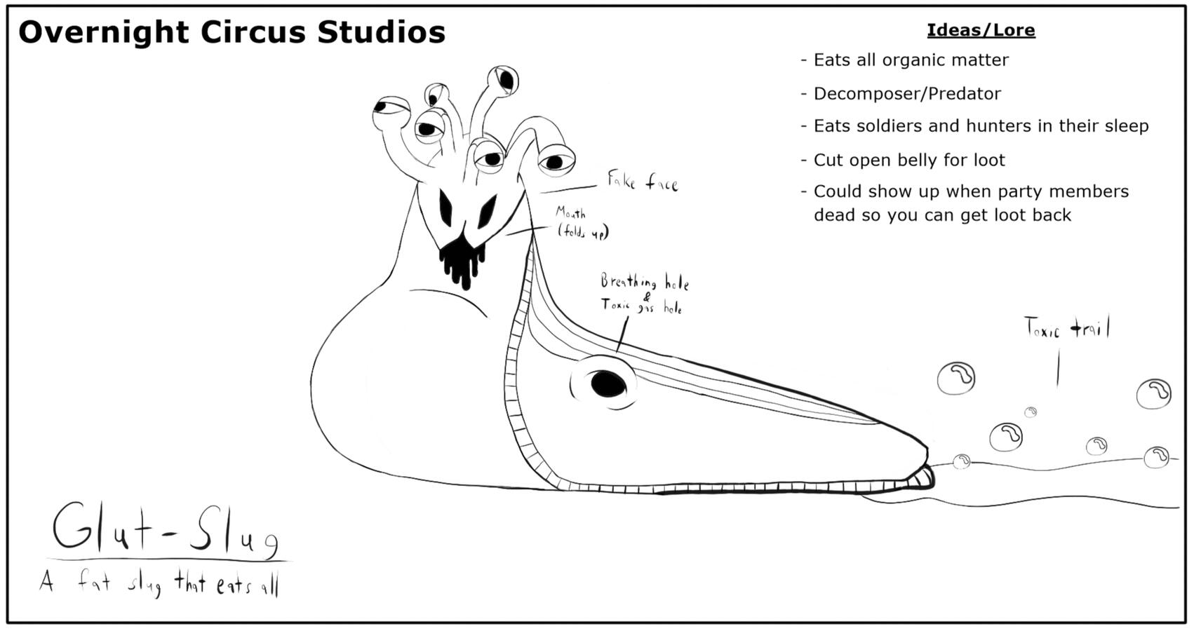 Slug Monster Concept